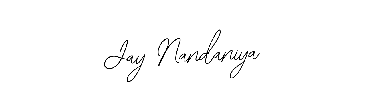 Create a beautiful signature design for name Jay Nandaniya. With this signature (Bearetta-2O07w) fonts, you can make a handwritten signature for free. Jay Nandaniya signature style 12 images and pictures png