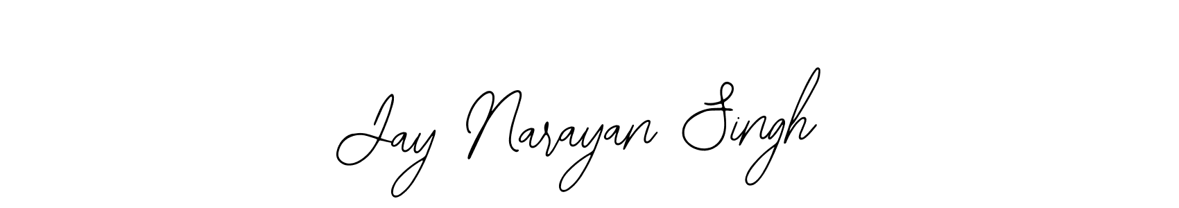 Use a signature maker to create a handwritten signature online. With this signature software, you can design (Bearetta-2O07w) your own signature for name Jay Narayan Singh. Jay Narayan Singh signature style 12 images and pictures png