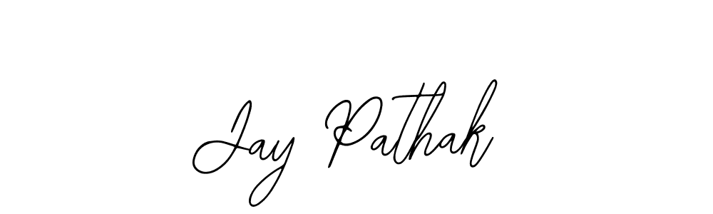 Also we have Jay Pathak name is the best signature style. Create professional handwritten signature collection using Bearetta-2O07w autograph style. Jay Pathak signature style 12 images and pictures png