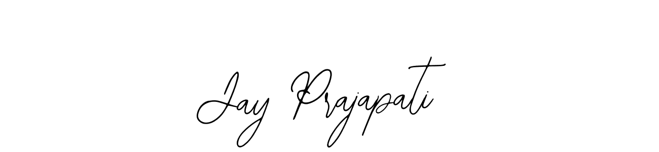 Use a signature maker to create a handwritten signature online. With this signature software, you can design (Bearetta-2O07w) your own signature for name Jay Prajapati. Jay Prajapati signature style 12 images and pictures png