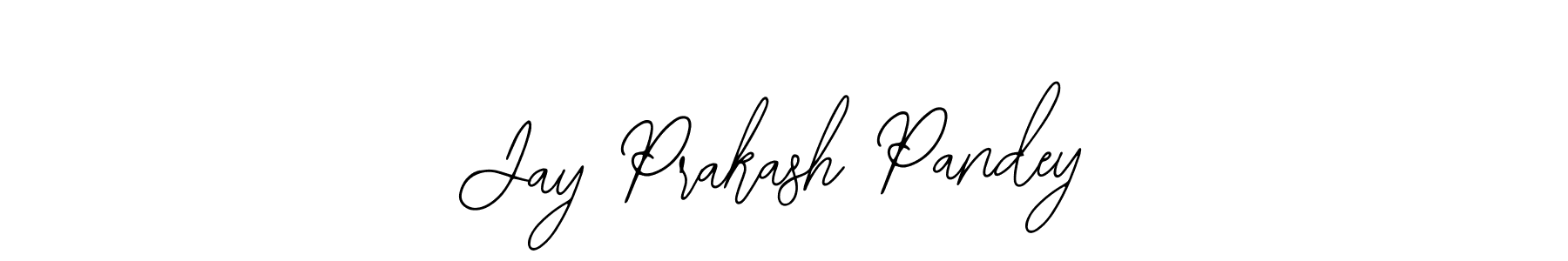 The best way (Bearetta-2O07w) to make a short signature is to pick only two or three words in your name. The name Jay Prakash Pandey include a total of six letters. For converting this name. Jay Prakash Pandey signature style 12 images and pictures png