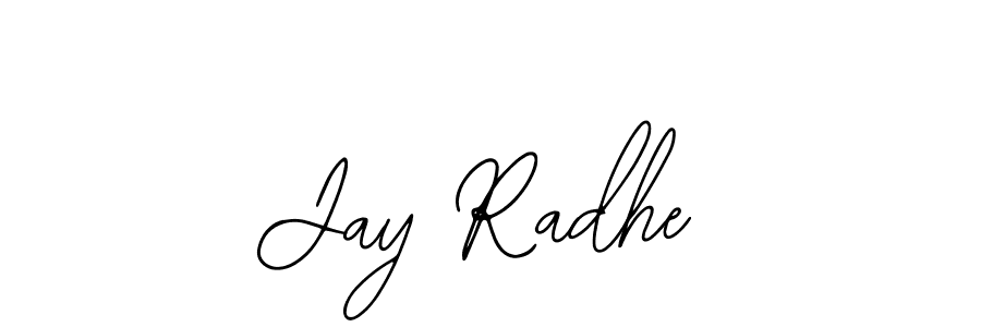 Design your own signature with our free online signature maker. With this signature software, you can create a handwritten (Bearetta-2O07w) signature for name Jay Radhe. Jay Radhe signature style 12 images and pictures png