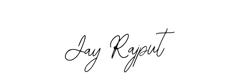 The best way (Bearetta-2O07w) to make a short signature is to pick only two or three words in your name. The name Jay Rajput include a total of six letters. For converting this name. Jay Rajput signature style 12 images and pictures png