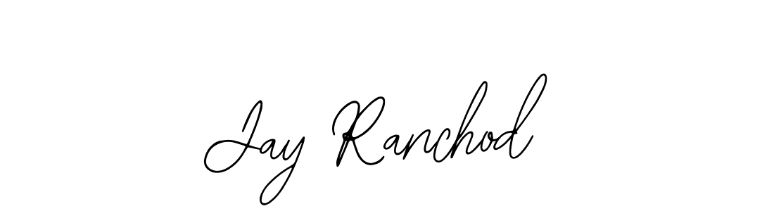 You should practise on your own different ways (Bearetta-2O07w) to write your name (Jay Ranchod) in signature. don't let someone else do it for you. Jay Ranchod signature style 12 images and pictures png