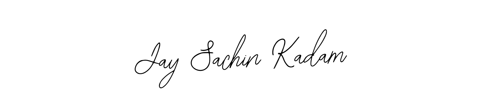 How to make Jay Sachin Kadam name signature. Use Bearetta-2O07w style for creating short signs online. This is the latest handwritten sign. Jay Sachin Kadam signature style 12 images and pictures png