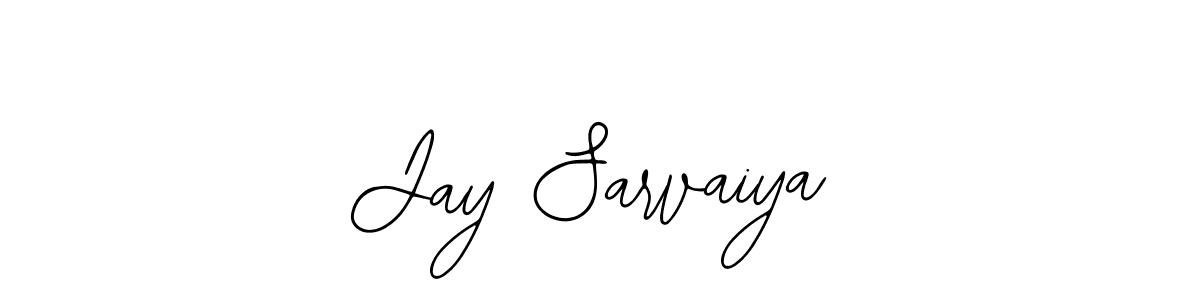 The best way (Bearetta-2O07w) to make a short signature is to pick only two or three words in your name. The name Jay Sarvaiya include a total of six letters. For converting this name. Jay Sarvaiya signature style 12 images and pictures png