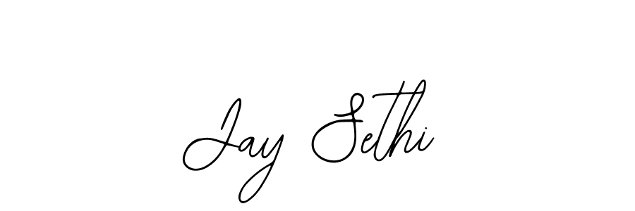 Bearetta-2O07w is a professional signature style that is perfect for those who want to add a touch of class to their signature. It is also a great choice for those who want to make their signature more unique. Get Jay Sethi name to fancy signature for free. Jay Sethi signature style 12 images and pictures png