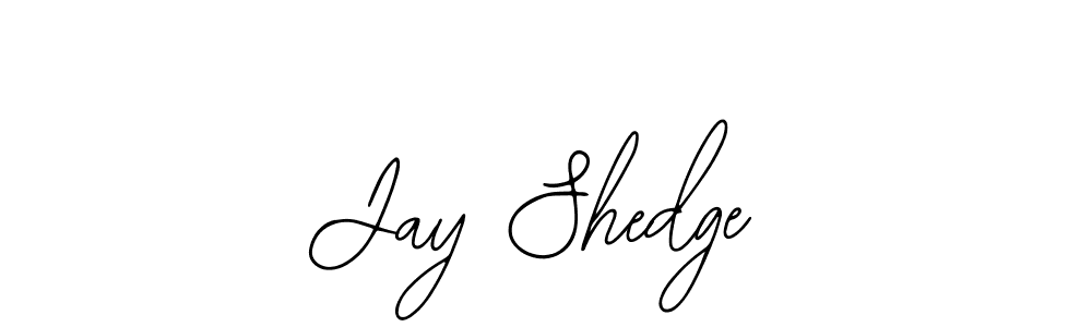 Use a signature maker to create a handwritten signature online. With this signature software, you can design (Bearetta-2O07w) your own signature for name Jay Shedge. Jay Shedge signature style 12 images and pictures png