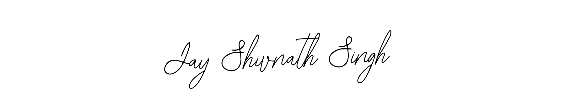 The best way (Bearetta-2O07w) to make a short signature is to pick only two or three words in your name. The name Jay Shivnath Singh include a total of six letters. For converting this name. Jay Shivnath Singh signature style 12 images and pictures png