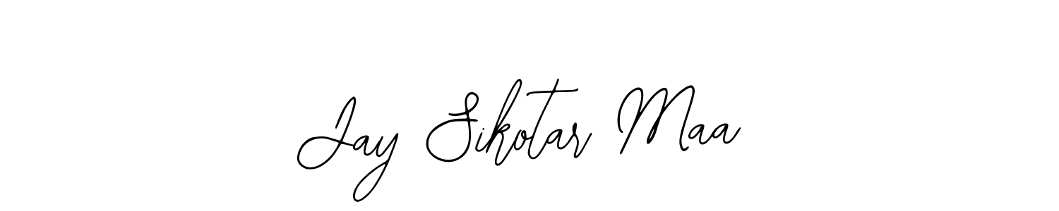 It looks lik you need a new signature style for name Jay Sikotar Maa. Design unique handwritten (Bearetta-2O07w) signature with our free signature maker in just a few clicks. Jay Sikotar Maa signature style 12 images and pictures png