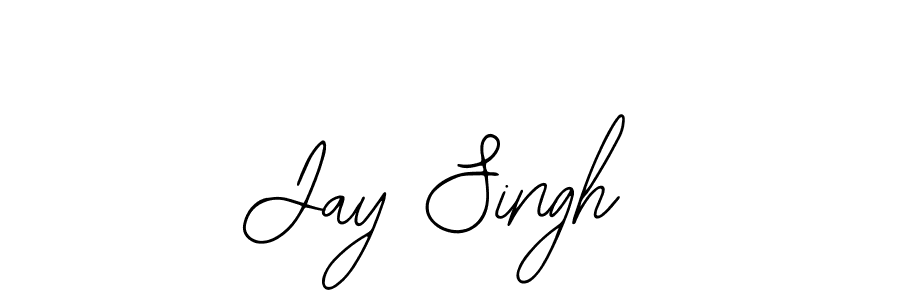 How to make Jay Singh name signature. Use Bearetta-2O07w style for creating short signs online. This is the latest handwritten sign. Jay Singh signature style 12 images and pictures png