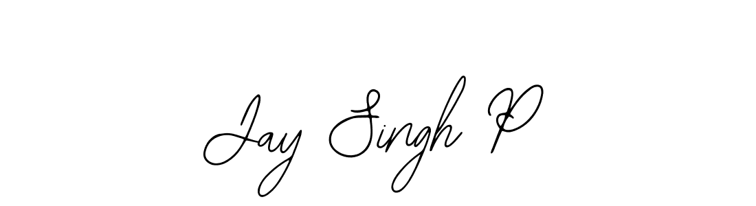 The best way (Bearetta-2O07w) to make a short signature is to pick only two or three words in your name. The name Jay Singh P include a total of six letters. For converting this name. Jay Singh P signature style 12 images and pictures png