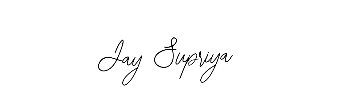 Create a beautiful signature design for name Jay Supriya. With this signature (Bearetta-2O07w) fonts, you can make a handwritten signature for free. Jay Supriya signature style 12 images and pictures png