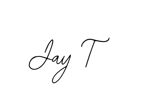 Jay T stylish signature style. Best Handwritten Sign (Bearetta-2O07w) for my name. Handwritten Signature Collection Ideas for my name Jay T. Jay T signature style 12 images and pictures png