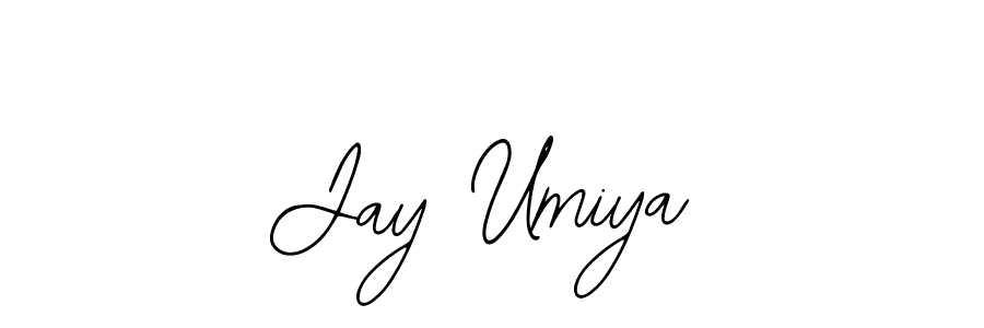 Bearetta-2O07w is a professional signature style that is perfect for those who want to add a touch of class to their signature. It is also a great choice for those who want to make their signature more unique. Get Jay Umiya name to fancy signature for free. Jay Umiya signature style 12 images and pictures png