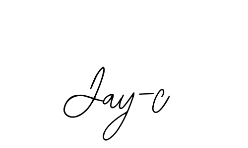 Use a signature maker to create a handwritten signature online. With this signature software, you can design (Bearetta-2O07w) your own signature for name Jay-c. Jay-c signature style 12 images and pictures png