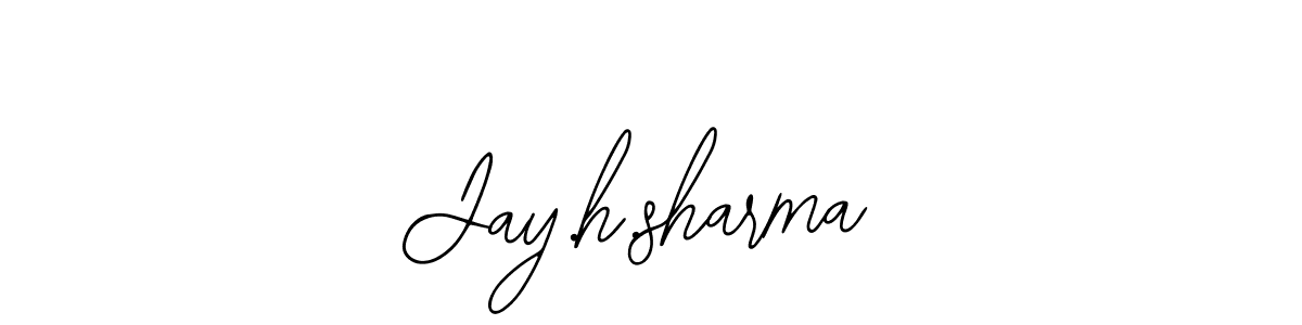 Design your own signature with our free online signature maker. With this signature software, you can create a handwritten (Bearetta-2O07w) signature for name Jay.h.sharma. Jay.h.sharma signature style 12 images and pictures png