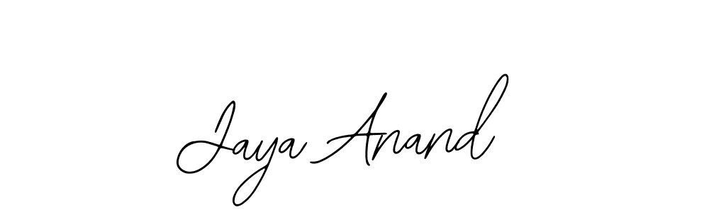 Make a beautiful signature design for name Jaya Anand. With this signature (Bearetta-2O07w) style, you can create a handwritten signature for free. Jaya Anand signature style 12 images and pictures png