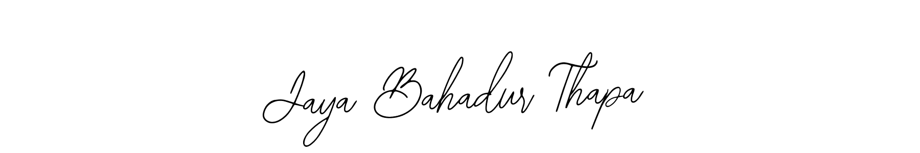 Make a beautiful signature design for name Jaya Bahadur Thapa. Use this online signature maker to create a handwritten signature for free. Jaya Bahadur Thapa signature style 12 images and pictures png