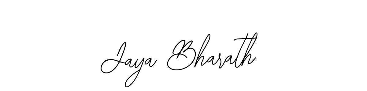 The best way (Bearetta-2O07w) to make a short signature is to pick only two or three words in your name. The name Jaya Bharath include a total of six letters. For converting this name. Jaya Bharath signature style 12 images and pictures png