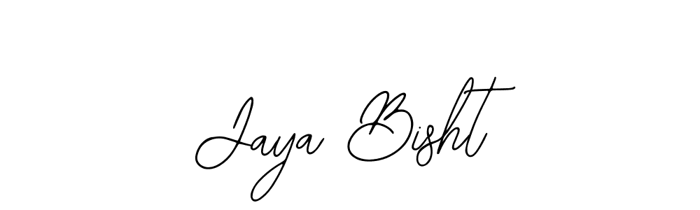 How to make Jaya Bisht signature? Bearetta-2O07w is a professional autograph style. Create handwritten signature for Jaya Bisht name. Jaya Bisht signature style 12 images and pictures png