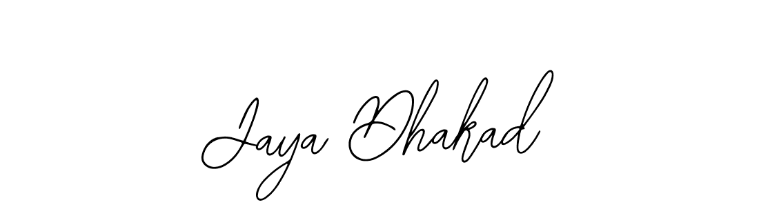 if you are searching for the best signature style for your name Jaya Dhakad. so please give up your signature search. here we have designed multiple signature styles  using Bearetta-2O07w. Jaya Dhakad signature style 12 images and pictures png