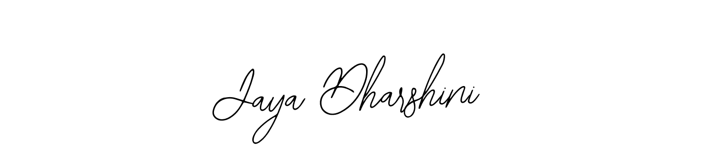 Use a signature maker to create a handwritten signature online. With this signature software, you can design (Bearetta-2O07w) your own signature for name Jaya Dharshini. Jaya Dharshini signature style 12 images and pictures png