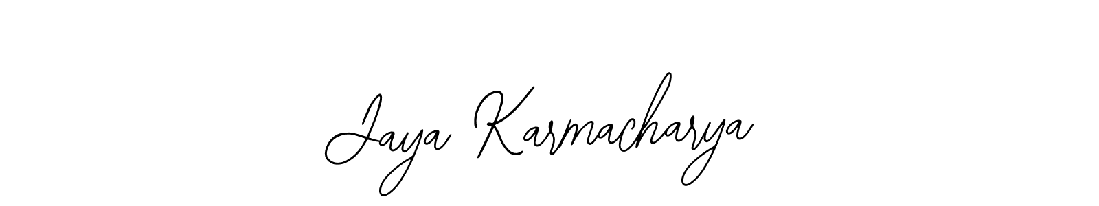 Make a beautiful signature design for name Jaya Karmacharya. Use this online signature maker to create a handwritten signature for free. Jaya Karmacharya signature style 12 images and pictures png