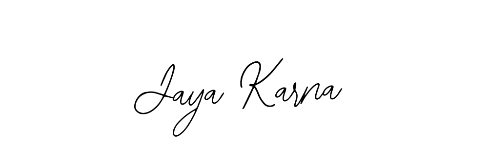 Best and Professional Signature Style for Jaya Karna. Bearetta-2O07w Best Signature Style Collection. Jaya Karna signature style 12 images and pictures png