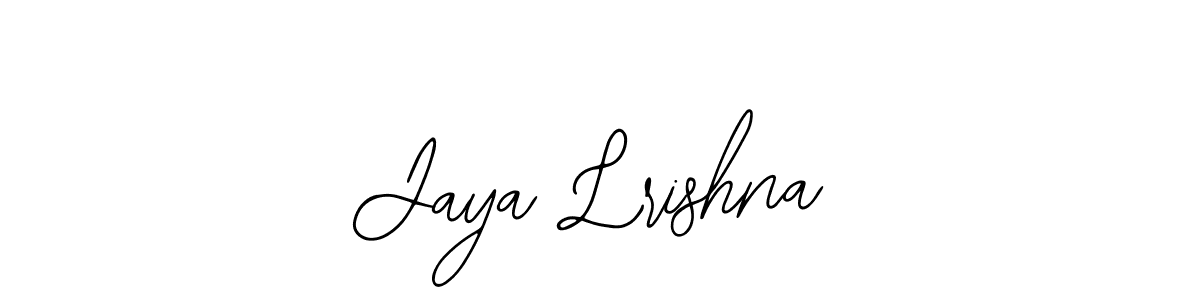 How to Draw Jaya Lrishna signature style? Bearetta-2O07w is a latest design signature styles for name Jaya Lrishna. Jaya Lrishna signature style 12 images and pictures png