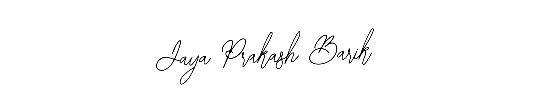 Jaya Prakash Barik stylish signature style. Best Handwritten Sign (Bearetta-2O07w) for my name. Handwritten Signature Collection Ideas for my name Jaya Prakash Barik. Jaya Prakash Barik signature style 12 images and pictures png