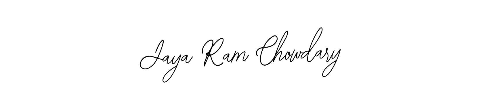 Make a beautiful signature design for name Jaya Ram Chowdary. With this signature (Bearetta-2O07w) style, you can create a handwritten signature for free. Jaya Ram Chowdary signature style 12 images and pictures png