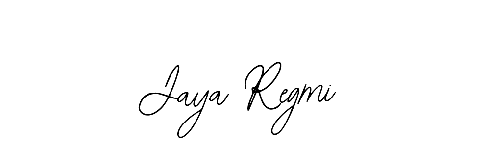 Similarly Bearetta-2O07w is the best handwritten signature design. Signature creator online .You can use it as an online autograph creator for name Jaya Regmi. Jaya Regmi signature style 12 images and pictures png