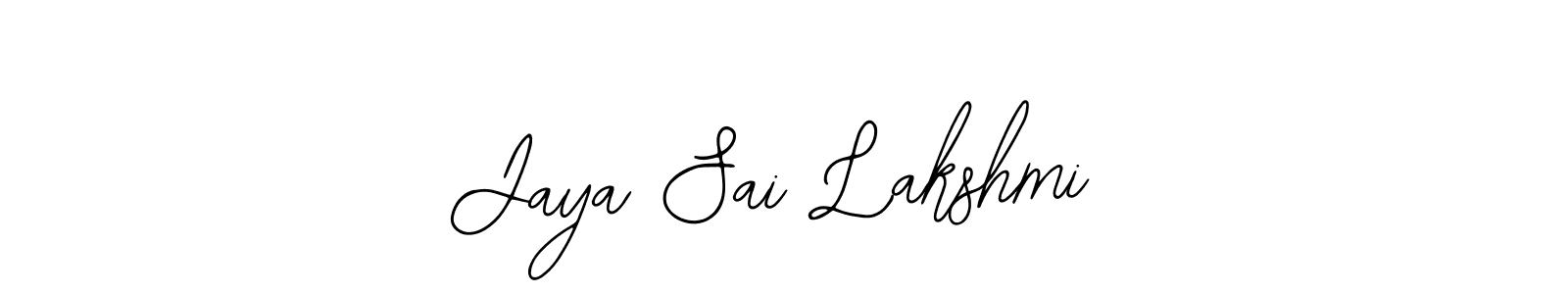 Bearetta-2O07w is a professional signature style that is perfect for those who want to add a touch of class to their signature. It is also a great choice for those who want to make their signature more unique. Get Jaya Sai Lakshmi name to fancy signature for free. Jaya Sai Lakshmi signature style 12 images and pictures png
