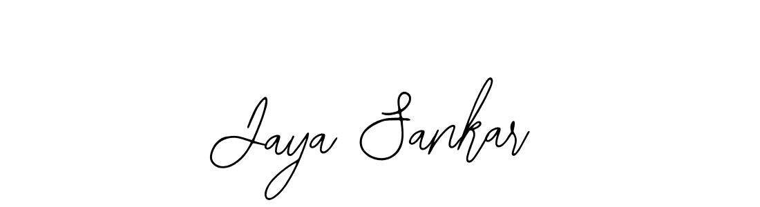 Design your own signature with our free online signature maker. With this signature software, you can create a handwritten (Bearetta-2O07w) signature for name Jaya Sankar. Jaya Sankar signature style 12 images and pictures png