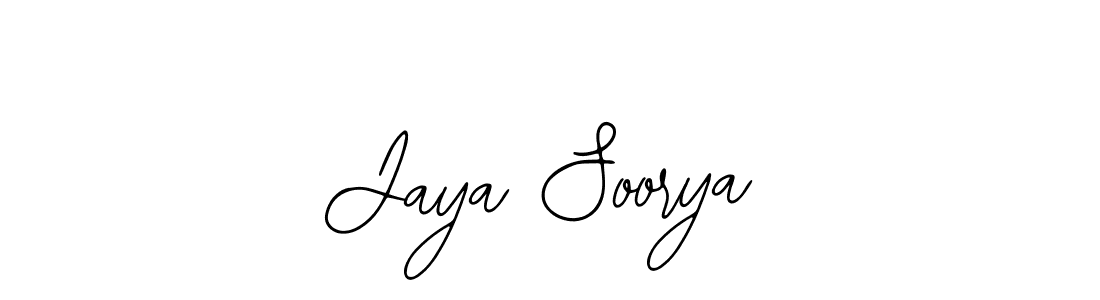 Create a beautiful signature design for name Jaya Soorya. With this signature (Bearetta-2O07w) fonts, you can make a handwritten signature for free. Jaya Soorya signature style 12 images and pictures png