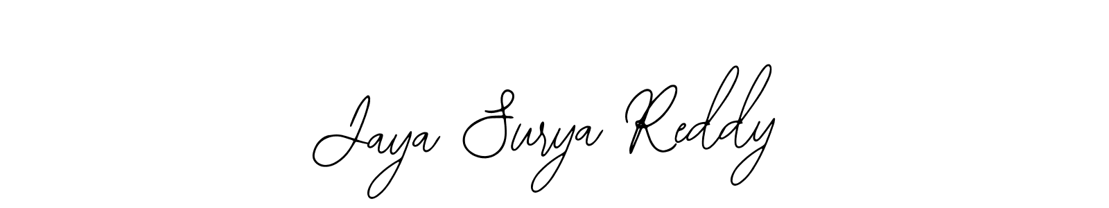 Make a short Jaya Surya Reddy signature style. Manage your documents anywhere anytime using Bearetta-2O07w. Create and add eSignatures, submit forms, share and send files easily. Jaya Surya Reddy signature style 12 images and pictures png