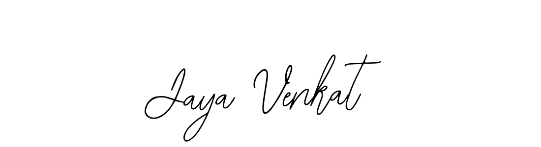 You should practise on your own different ways (Bearetta-2O07w) to write your name (Jaya Venkat) in signature. don't let someone else do it for you. Jaya Venkat signature style 12 images and pictures png