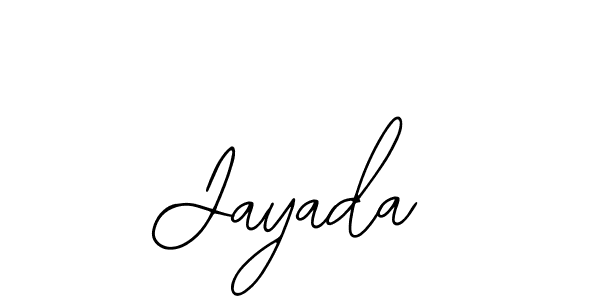 You should practise on your own different ways (Bearetta-2O07w) to write your name (Jayada) in signature. don't let someone else do it for you. Jayada signature style 12 images and pictures png