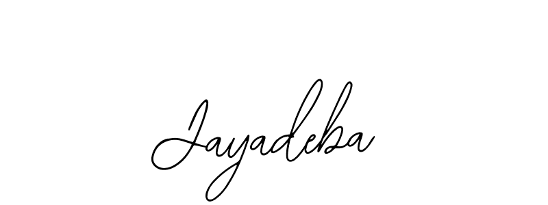 How to make Jayadeba signature? Bearetta-2O07w is a professional autograph style. Create handwritten signature for Jayadeba name. Jayadeba signature style 12 images and pictures png