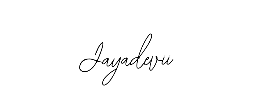 Jayadevii stylish signature style. Best Handwritten Sign (Bearetta-2O07w) for my name. Handwritten Signature Collection Ideas for my name Jayadevii. Jayadevii signature style 12 images and pictures png