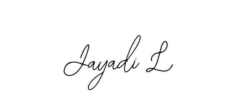 Jayadi L stylish signature style. Best Handwritten Sign (Bearetta-2O07w) for my name. Handwritten Signature Collection Ideas for my name Jayadi L. Jayadi L signature style 12 images and pictures png