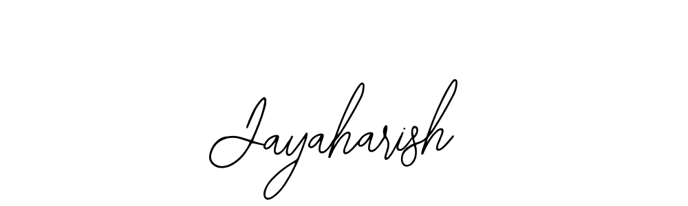 Create a beautiful signature design for name Jayaharish. With this signature (Bearetta-2O07w) fonts, you can make a handwritten signature for free. Jayaharish signature style 12 images and pictures png