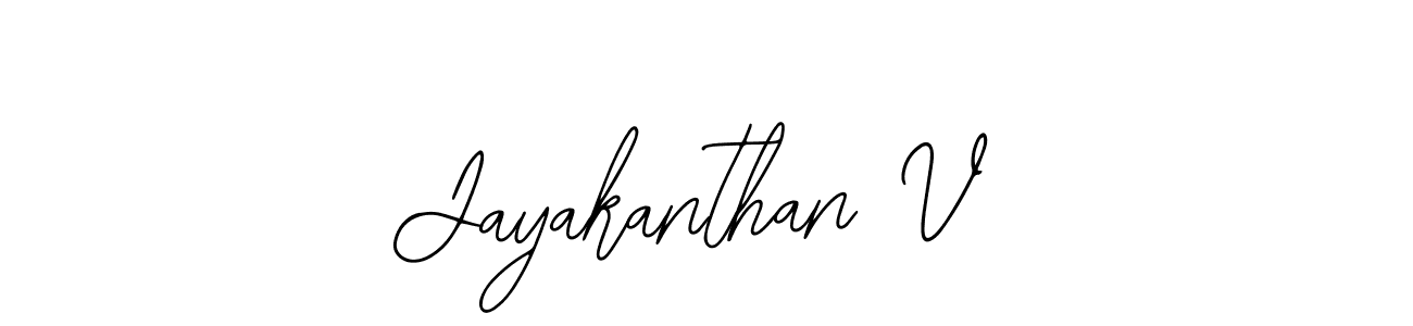 Similarly Bearetta-2O07w is the best handwritten signature design. Signature creator online .You can use it as an online autograph creator for name Jayakanthan V. Jayakanthan V signature style 12 images and pictures png