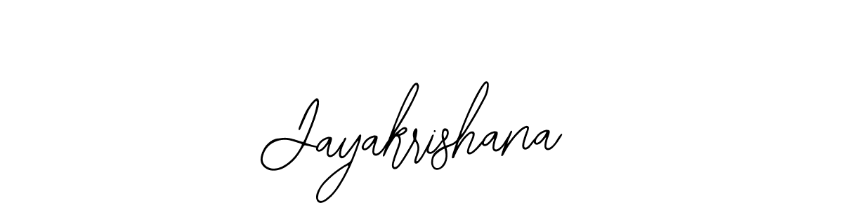 The best way (Bearetta-2O07w) to make a short signature is to pick only two or three words in your name. The name Jayakrishana include a total of six letters. For converting this name. Jayakrishana signature style 12 images and pictures png
