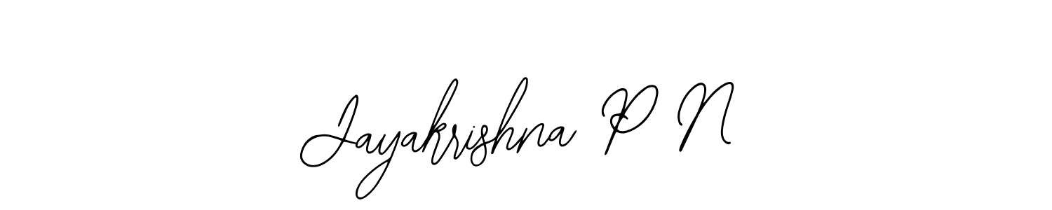 if you are searching for the best signature style for your name Jayakrishna P N. so please give up your signature search. here we have designed multiple signature styles  using Bearetta-2O07w. Jayakrishna P N signature style 12 images and pictures png