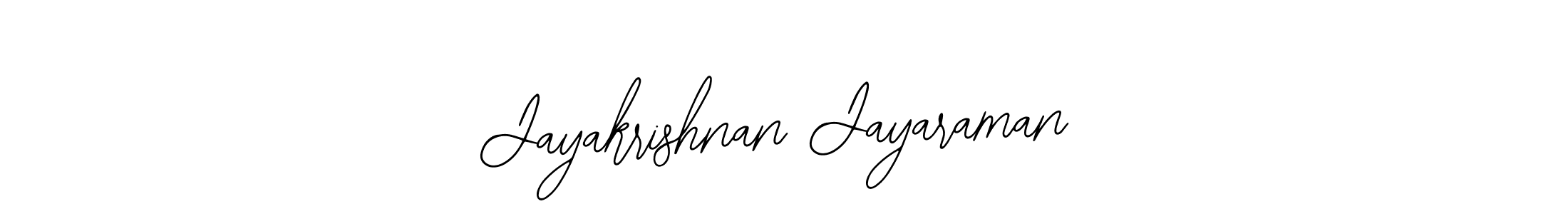 How to make Jayakrishnan Jayaraman signature? Bearetta-2O07w is a professional autograph style. Create handwritten signature for Jayakrishnan Jayaraman name. Jayakrishnan Jayaraman signature style 12 images and pictures png