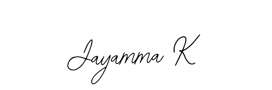 Bearetta-2O07w is a professional signature style that is perfect for those who want to add a touch of class to their signature. It is also a great choice for those who want to make their signature more unique. Get Jayamma K name to fancy signature for free. Jayamma K signature style 12 images and pictures png