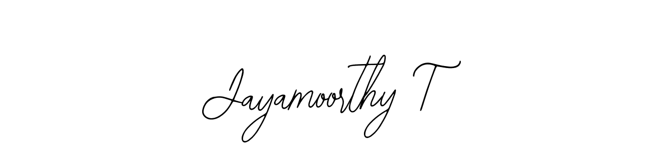 Make a beautiful signature design for name Jayamoorthy T. With this signature (Bearetta-2O07w) style, you can create a handwritten signature for free. Jayamoorthy T signature style 12 images and pictures png