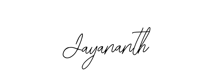 You should practise on your own different ways (Bearetta-2O07w) to write your name (Jayananth) in signature. don't let someone else do it for you. Jayananth signature style 12 images and pictures png